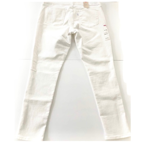 Levi’s Women’s 711 Skinny in white-NWT - Picture 4 of 9